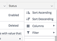 Status Column