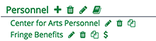Benefit Type Line Item