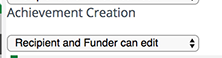Achievement Creation