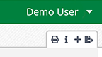 Export icon