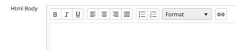 Html Body Field