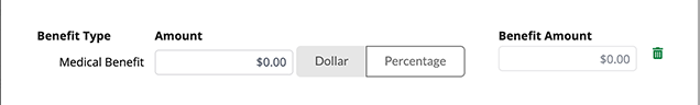 Benefit Amount
