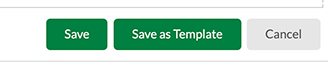 Save As Template Button